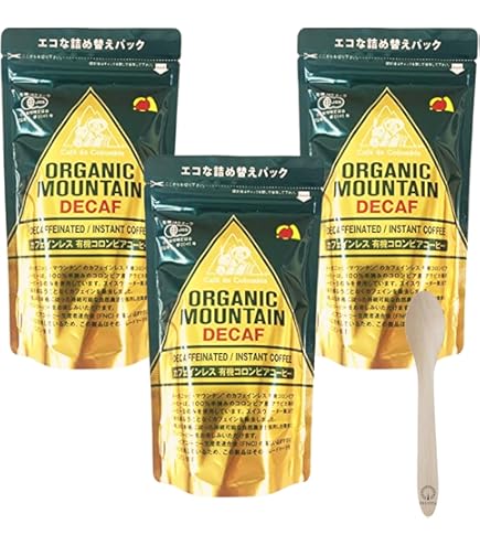 Amazon.co.jp: オーガニックマウンテン有機インスタントコーヒー（袋